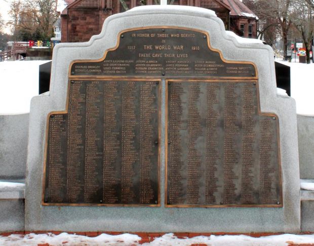 EASTHAMPTON THE WORLD WAR MEMORIAL