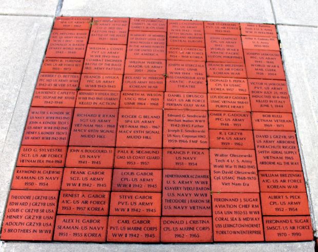 DUDLEY WAR MEMORIAL BRICK,S SECTION C