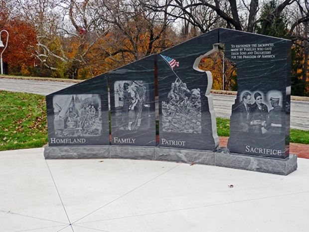 PENNSYLVANIA GOLD STAR FAMILIES MEMORIAL BACK