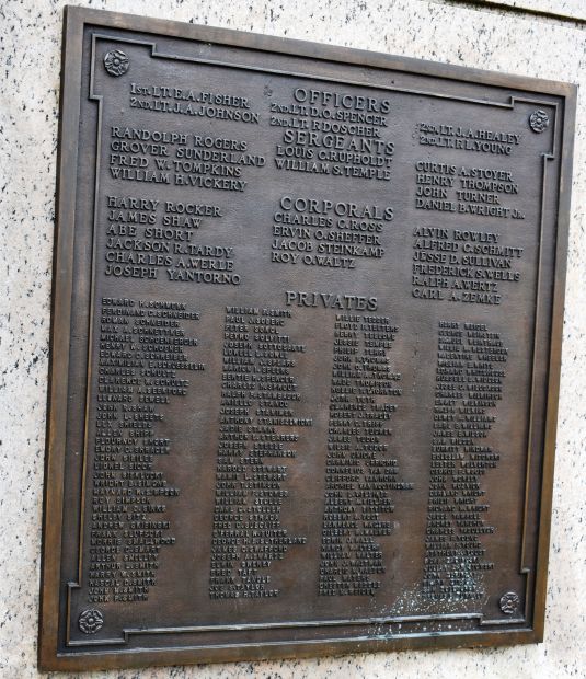 ROCK OF THE MARNE MONUMENT PLAQUE F