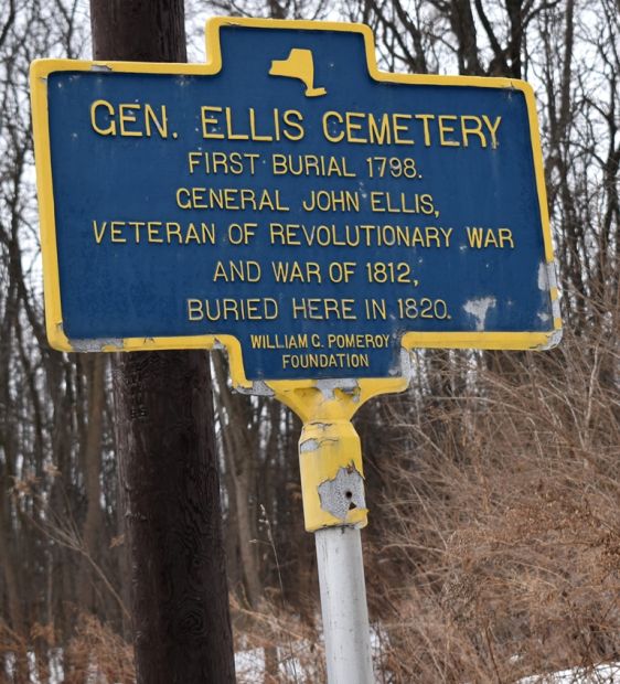 GEN. ELLIS CEMETERY WAR MEMORIAL MARKER