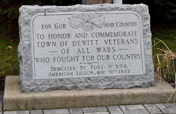 TOWN OF DEWITT VETERANS OF ALL WARS MEMORIAL