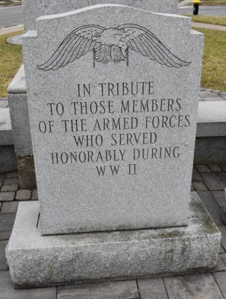 EAST SYRACUSE W W II MEMORIAL