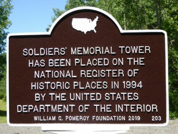 SOLDIERS’ MEMORIAL TOWER MARKER