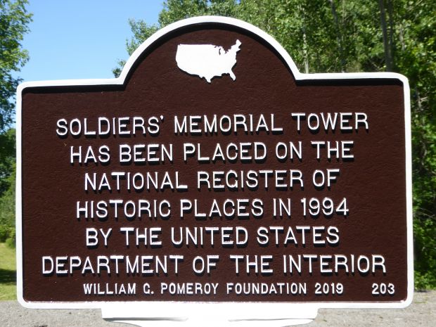 SOLDIERS’ MEMORIAL TOWER MARKER