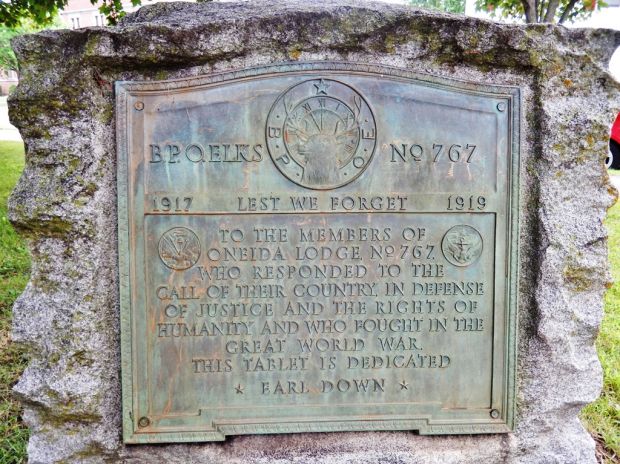 B.P.O. ELKS NO. 767 LEST WE FORGET MEMORIAL