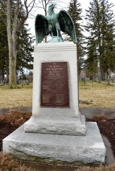 NEW WOODSTOCK WAR VETERANS MEMORIAL