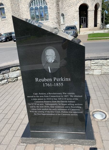 REUBEN PERKINS REVOLUTIONARY WAR SOLDIER MEMORIAL