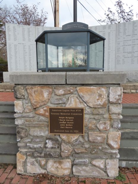 PLEASANT VALLEY VETERANS WAR MEMORIAL ETERNAL FLAME