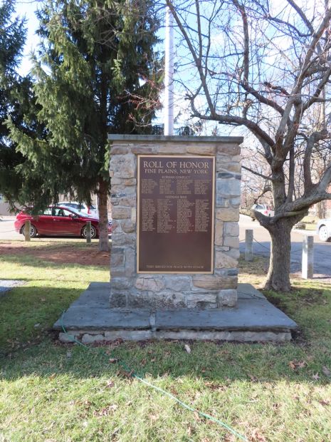 PINE PLAINS ROLL OF HONOR KOREAN CONFLICT AND VIETNAM WAR MEMORIAL