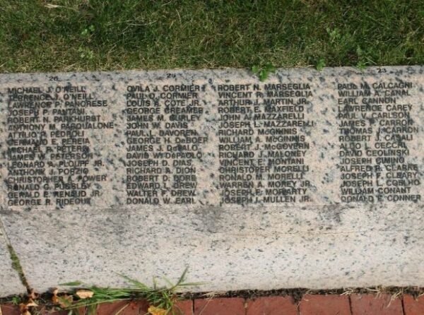 MILFORD VIETNAM WAR MEMORIAL STONE H