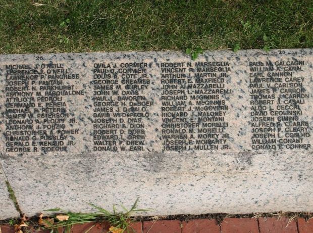MILFORD VIETNAM WAR MEMORIAL STONE H