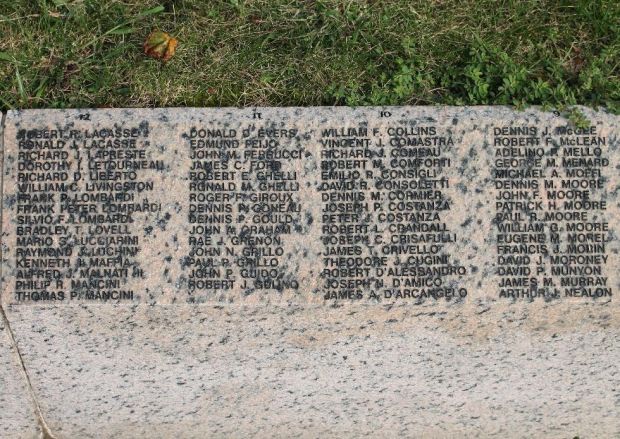 MILFORD VIETNAM WAR MEMORIAL STONE F