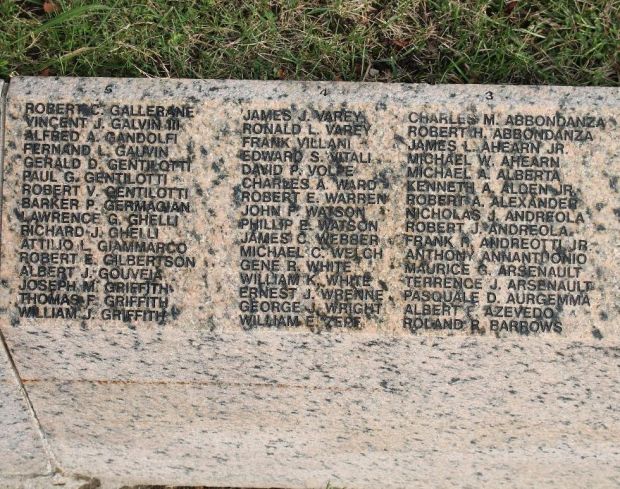 MILFORD VIETNAM WAR MEMORIAL STONE D