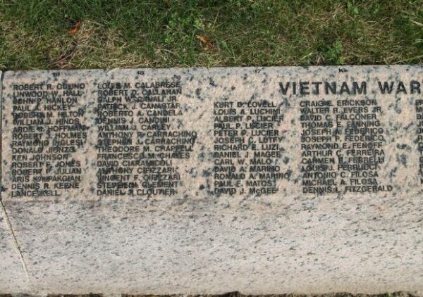 MILFORD VIETNAM WAR MEMORIAL STONE B