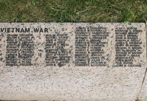 MILFORD VIETNAM WAR MEMORIAL STONE A