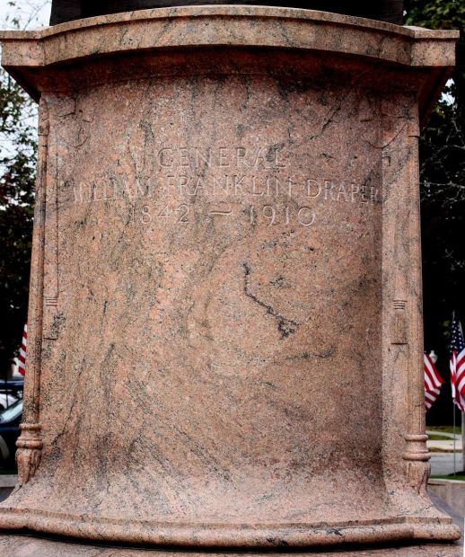 GENERAL WILLIAM FRANKLIN DRAPER WAR MEMORIAL STONE