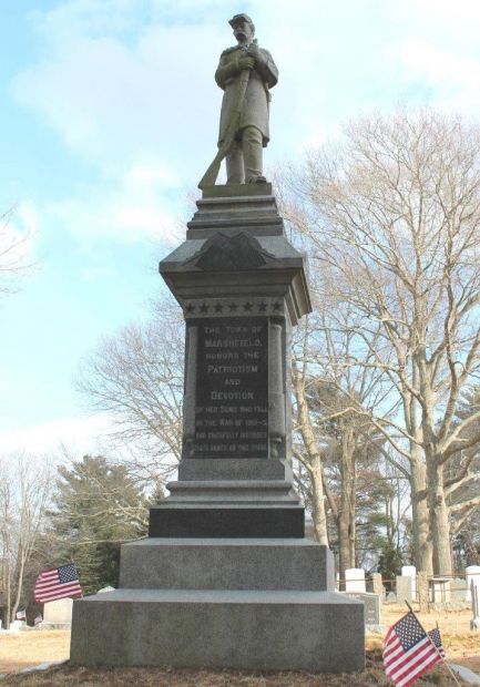 MARSHFIELD CIVIL WAR MEMORIAL