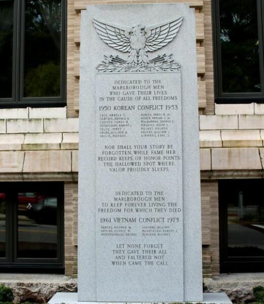 MARLBOROUGH KOREAN AND VIETNAM CONFLICTS MEMORIAL