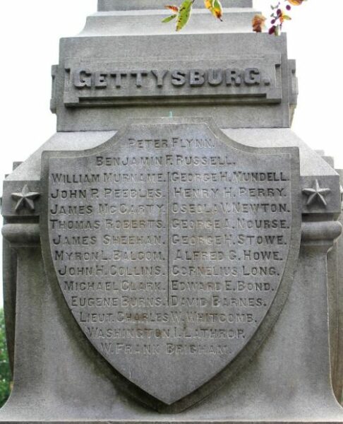 MARLBOROUGH CIVIL WAR MEMORIAL STONE C