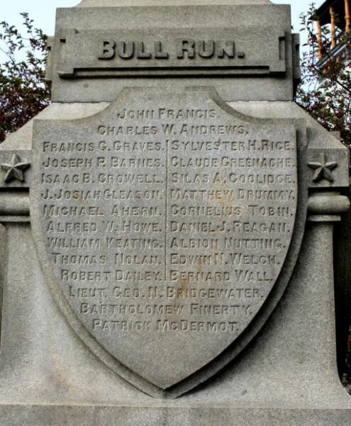 MARLBOROUGH CIVIL WAR MEMORIAL STONE A