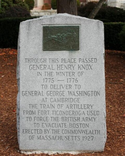 GENERAL HENRY KNOX WAR MEMORIAL MARLBOROUGH
