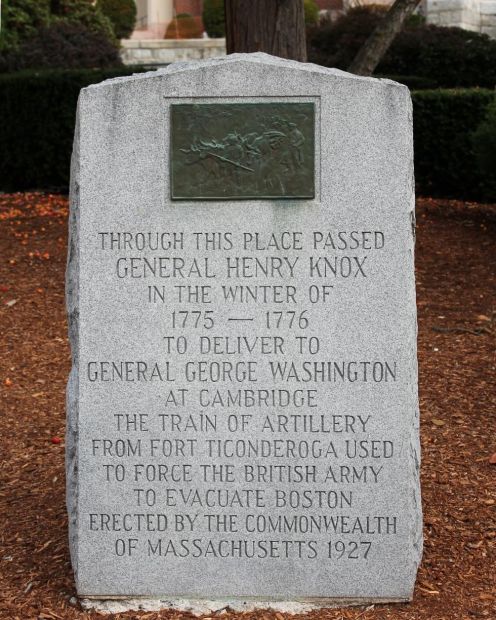 GENERAL HENRY KNOX WAR MEMORIAL MARLBOROUGH