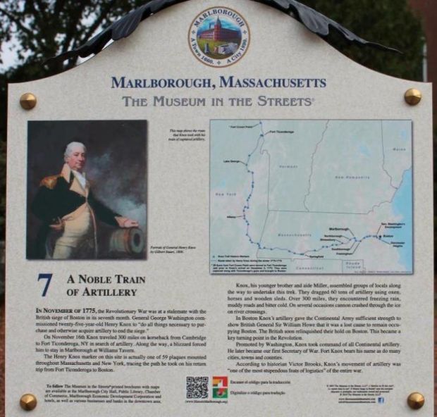 A NOBLE TRAIN OF ARTILLERY MEMORIAL PLAQUE