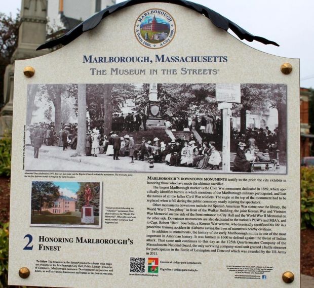 HONORING MARLBOROUGH’S FINEST MEMORIAL PLAQUE