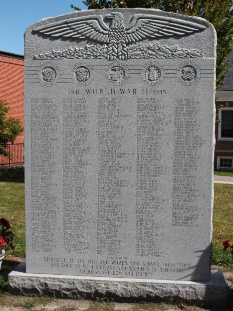 LANCASTER WAR VETERANS MEMORIAL CENTER STONE