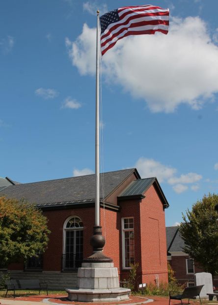 LANCASTER WORLD WAR I MEMORIAL FLAGPOLE