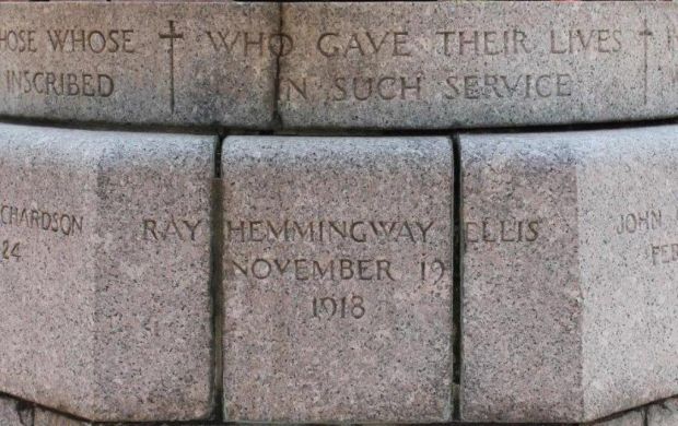 LANCASTER WORLD WAR I MEMORIAL FLAGPOLE SIDE F