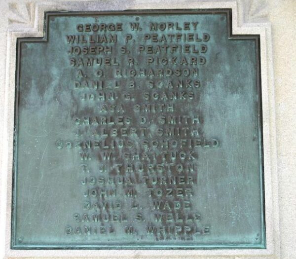 IPSWICH CIVIL WAR MEMORIAL PLAQUE D