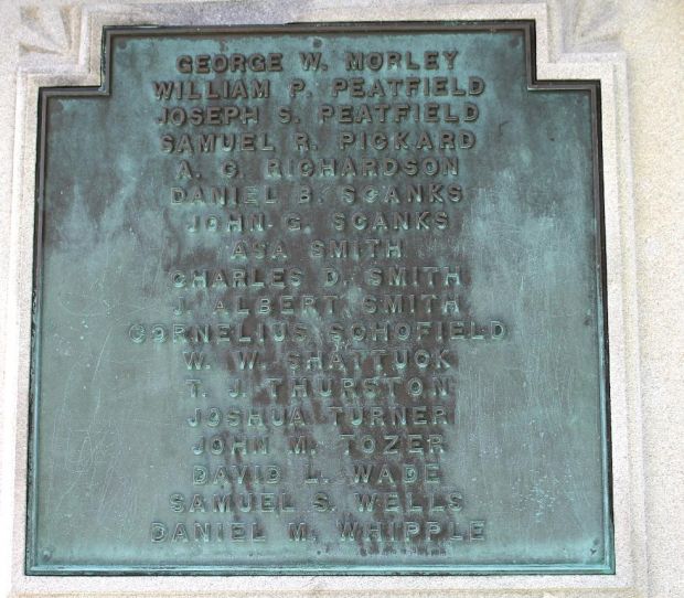 IPSWICH CIVIL WAR MEMORIAL PLAQUE D