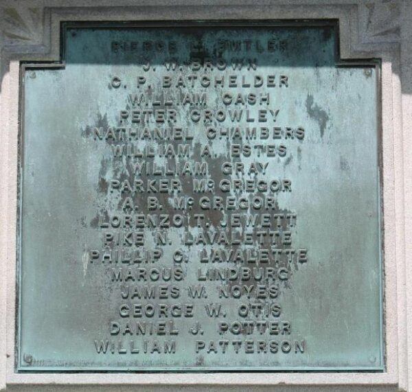IPSWICH CIVIL WAR MEMORIAL PLAQUE C