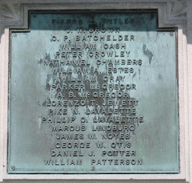 IPSWICH CIVIL WAR MEMORIAL PLAQUE C