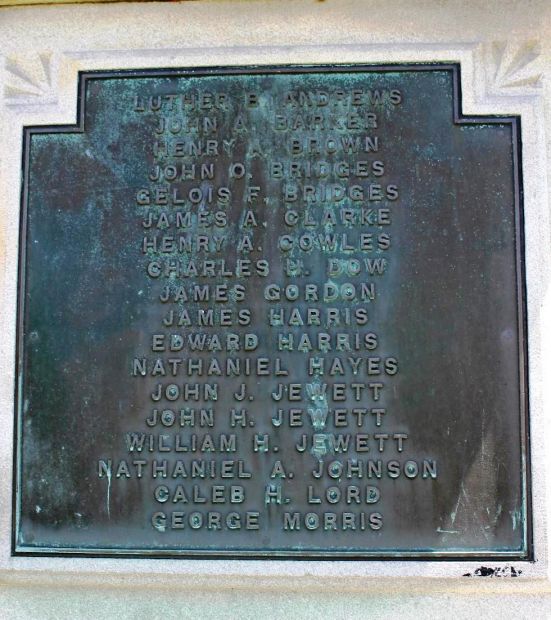 IPSWICH CIVIL WAR MEMORIAL PLAQUE B