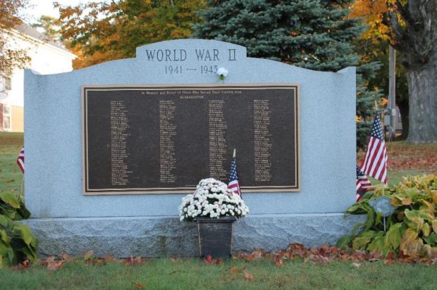 HUBBARDSTON WORLD WAR II MEMORIAL
