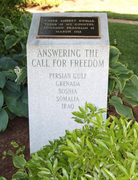 HOPKINTON ANSWERING THE CALL FOR FREEDOM WAR MEMORIAL
