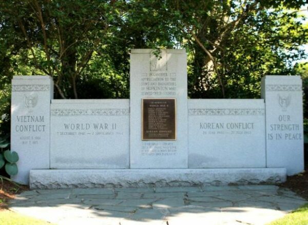 HOPKINTON WORLD WAR II AND KOREAN CONFLICT MEMORIAL