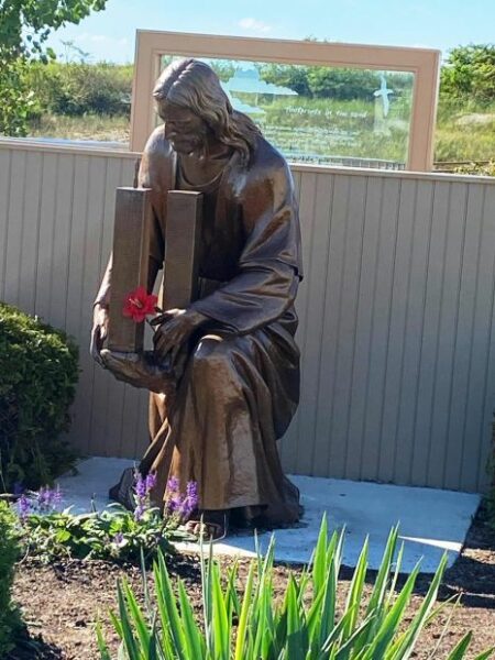FOOTPRINTS IN THE SAND SEPTEMBER 11TH MEMORIAL