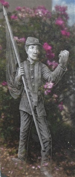 CAMP LUZERNE CIVIL WAR MEMORIAL LEFT PANEL