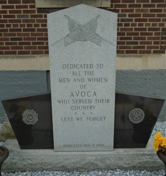 PITTSTON AVOCA VETERANS MEMORIAL
