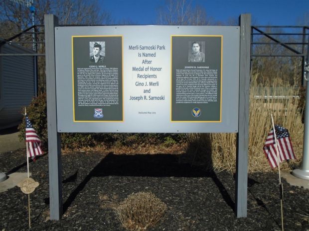 MERLI-SARNOSKI PARK MEMORIAL MARKER