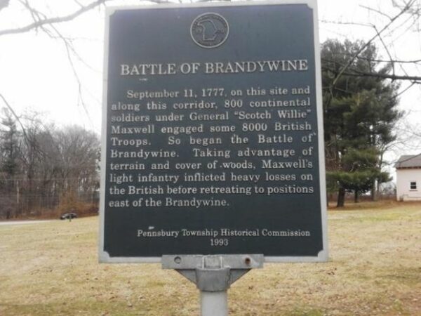 BATTLE OF BRANDYWINE