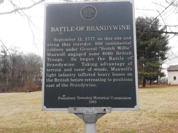 BATTLE OF BRANDYWINE