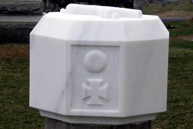 BATTERY B, 1ST PENNSYLVANIA LIGHT ARTILLERY MEMORIAL CAP SIDE C