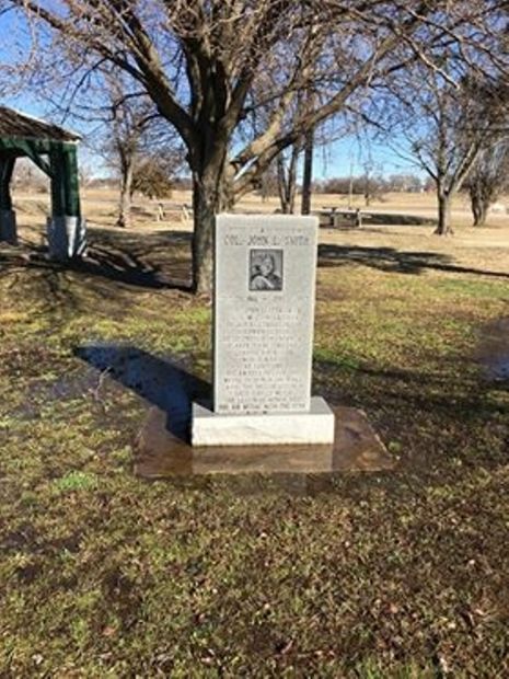 COL. JOHN L. SMITH MEDAL OF HONOR MEMORIAL