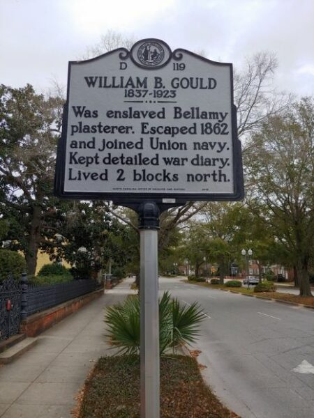 WILLIAM B. GOULD WAR MEMORIAL MARKER