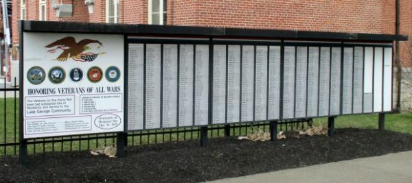 LAKE GEORGE VETERANS OF ALL WARS MEMORIAL